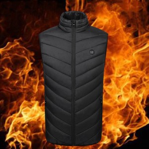 Best Outdoor Camping Constant-Temperature Waistcoat Battery Rechargeable USB Winter Ski Heated Vest Warmer Jacke